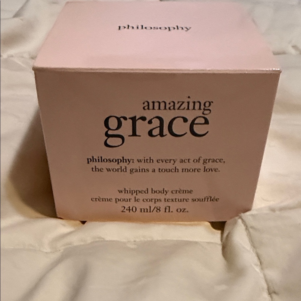 Philosophy Amazing Grace Whipped Body Crème in Soft Pink